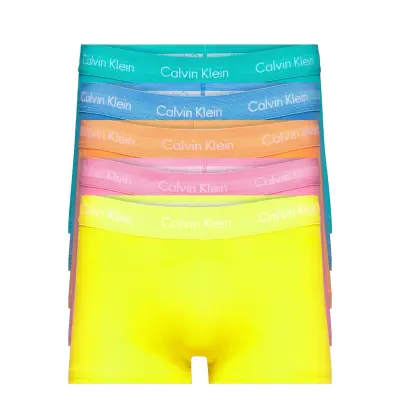 Low Rise Trunk 5Pk Boxerkalsonger Multi/mönstrad Calvin Klein