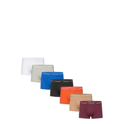 Low Rise Trunk 7Pk *Villkorat Erbjudande Boxerkalsonger Multi/mönstrad Calvin Klein