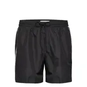Medium Drawstring-Nos Badshorts Svart Calvin Klein