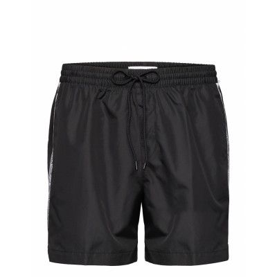 Medium Drawstring-Nos Badshorts Svart Calvin Klein