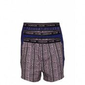 Slim Fit Boxer 3pk Underwear Boxer Shorts Multi/mönstrad Calvin Klein