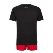 S/S Boxer Set Pyjamas Svart Calvin Klein