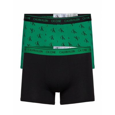 Trunk 2Pk Boxerkalsonger Grön Calvin Klein