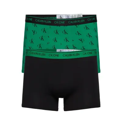 Trunk 2Pk Boxerkalsonger Grön Calvin Klein