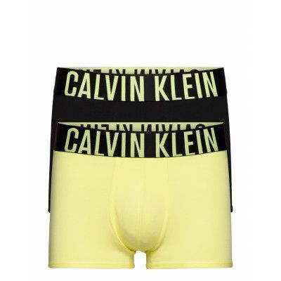 Trunk 2Pk Boxerkalsonger Gul Calvin Klein