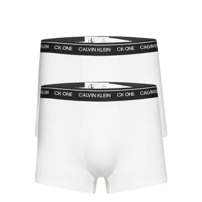 Trunk 2Pk Boxerkalsonger Vit Calvin Klein