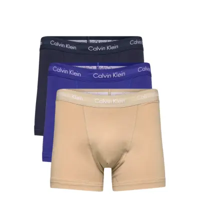 3P Trunk *Villkorat Erbjudande Boxerkalsonger Beige Calvin Klein