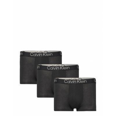 Trunk 3Pk Boxerkalsonger Black Calvin Klein