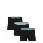 Trunk 3Pk Boxerkalsonger Black Calvin Klein