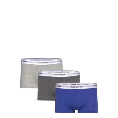 Calvin Klein Trunk 3Pk Blå