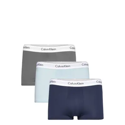 Trunk 3Pk *Villkorat Erbjudande Boxerkalsonger Grå Calvin Klein