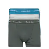 Trunk 3Pk Boxerkalsonger Grön Calvin Klein