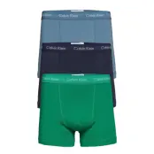 Trunk 3Pk Boxerkalsonger Grön Calvin Klein