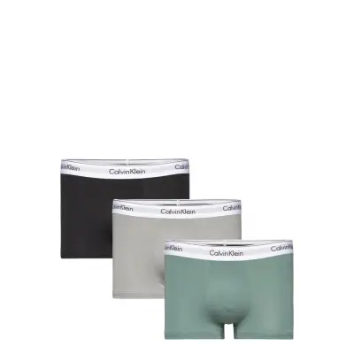 Calvin Klein Trunk 3Pk Grön