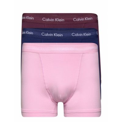 Trunk 3Pk Boxerkalsonger Lila Calvin Klein
