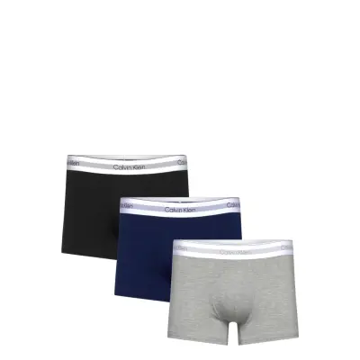 Calvin Klein Trunk 3Pk Marinblå