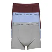 Trunk 3Pk Boxerkalsonger Silver Calvin Klein