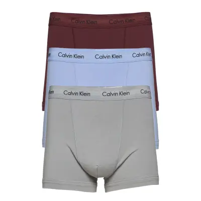 Trunk 3Pk Boxerkalsonger Silver Calvin Klein