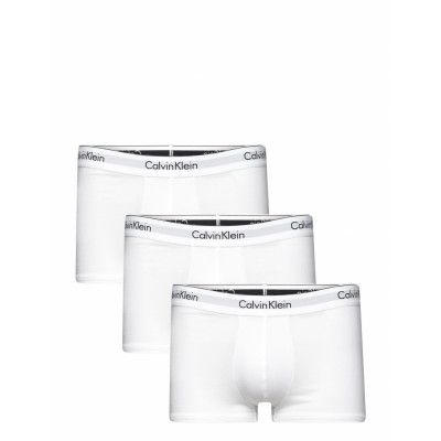 Trunk 3Pk *Villkorat Erbjudande Boxerkalsonger Vit Calvin Klein