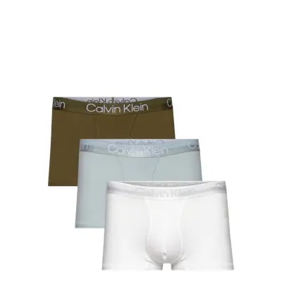 Trunk 3Pk *Villkorat Erbjudande Boxerkalsonger Vit Calvin Klein