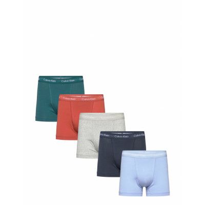 Trunk 5Pk Boxerkalsonger Blue Calvin Klein