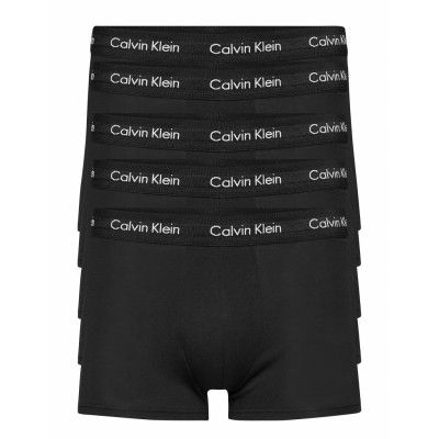 Low Rise Trunk 5Pk Boxerkalsonger Svart Calvin Klein