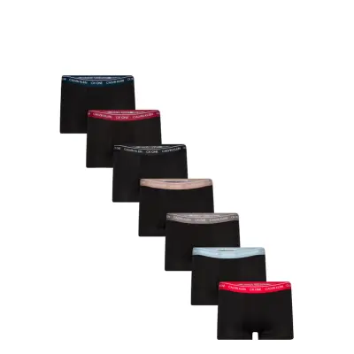 Trunk 7Pk Boxerkalsonger Svart Calvin Klein