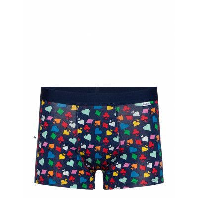 Cards Trunk Boxerkalsonger Blå Happy Socks