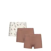 CeLaVi Boxers 3-Pack - Brown - 100