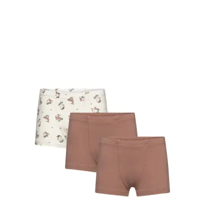 CeLaVi Boxers 3-Pack - Brown - 110