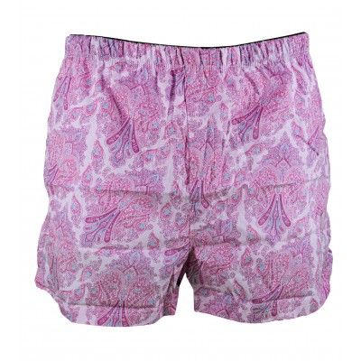 Cirque deluxe - Hippie rich Sleek cut boxer - Pink pink paisley