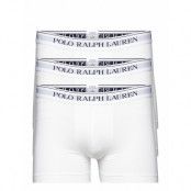 Stretch Cotton Trunk 3-Pack Boxerkalsonger Vit Polo Ralph Lauren Underwear