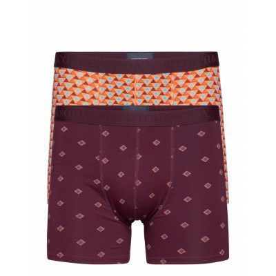 Classic Boxer Short 2 Pack Boxerkalsonger Röd Scotch & Soda