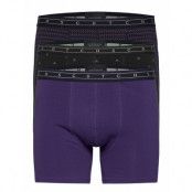 Classic Boxer Short In Solids And All-Over Prints Boxerkalsonger Lila Scotch & Soda