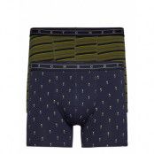 Classic Boxer Short In Stripe And All-Over Print Boxerkalsonger Multi/mönstrad Scotch & Soda