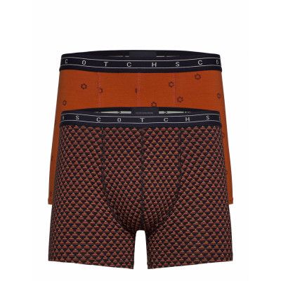 Classic Boxer Short In Stripe And All-Over Print Boxerkalsonger Multi/mönstrad Scotch & Soda