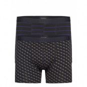Classic Boxer Short In Stripes And All-Over Prints Boxerkalsonger Blå Scotch & Soda