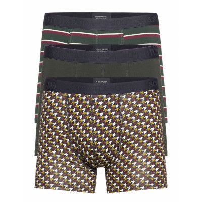 Classic Boxer Short In Stripes, Solids And All-Over Prints Boxerkalsonger Multi/mönstrad Scotch & Soda