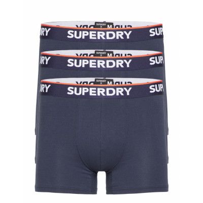 Classic Boxer Triple Pack Boxerkalsonger Multi/mönstrad Superdry