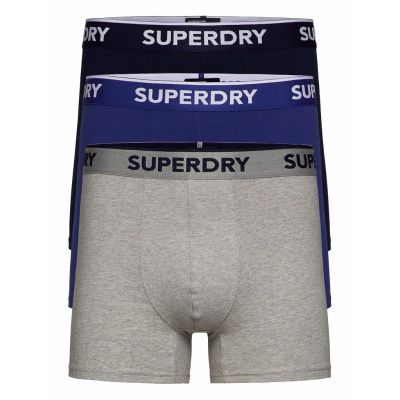 Classic Boxer Triple Pack Boxerkalsonger Multi/mönstrad Superdry