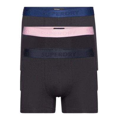 Classic Boxer Triple Pack Boxerkalsonger Multi/mönstrad Superdry