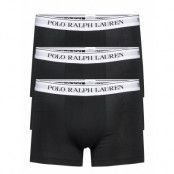 Classic Stretch Cotton Trunk 3-Pack Boxerkalsonger Black Polo Ralph Lauren Underwear