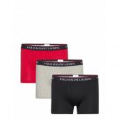 Classic Stretch Cotton Trunk 3-Pack Boxerkalsonger Black Polo Ralph Lauren Underwear