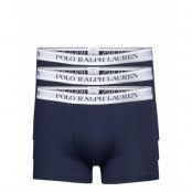 Polo Ralph Lauren Underwear Classic Stretch-Cotton Trunk 3-Pack Blå