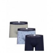 Polo Ralph Lauren Underwear Classic Stretch-Cotton Trunk 3-Pack Marinblå