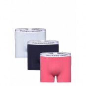 Polo Ralph Lauren Classic Stretch-Cotton Trunk 3-Pack Rosa