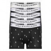 Polo Ralph Lauren Underwear Classic Stretch Cotton Trunk 5-Pack Svart