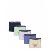 Classic Stretch Cotton Trunk 5-Pack Boxerkalsonger Blue Polo Ralph Lauren Underwear