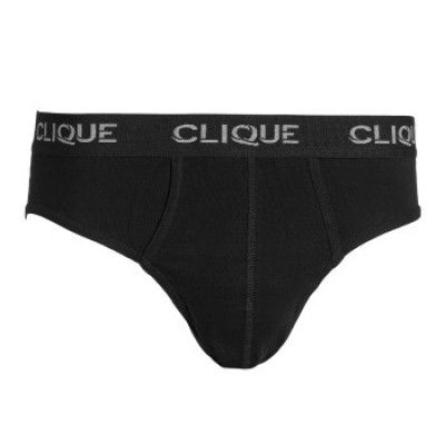 Clique 2-pack Midi Brief Black 035013-99 * Fri Frakt *