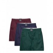 Cotton-3Pk-Bxr Underwear Boxer Shorts Green Polo Ralph Lauren Underwear